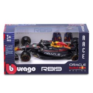 Bburago 1:43 F1 RB19#1 Red Bull Racing Max Verstappen 2023 Champion Die Cast